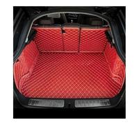 Car Leather Boot Liner Mats Compatible With 3 Series GT F34 2013-2017 2018 2019 2020 Full Coverage Custom Car Trunk Mat Cargo Liner Interior(Red)