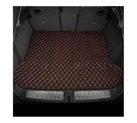 Car Leather Boot Liner Mats Compatible With Benz C Class AMG Station Wagon C43 2023 2024 Custom Car Trunk Mat Protective Pad Cargo Liner Interior(Dark-Brown)
