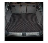 Car Leather Boot Liner Mats Compatible With Benz C-Class W205 2015 2016 2017 2018 2019 2020 Custom Car Trunk Mat Protective Pad Cargo Liner Interior(Black-Red)
