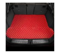 Car Leather Boot Liner Mats Compatible With Chery Tiggo 3 SUV 2014 2015 2016 2017 2018 Custom Car Trunk Mat Protective Pad Cargo Liner Interior(Red)