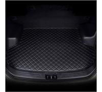 Car Leather Boot Liner Mats For A-udi Q7/Q7 TFSI e/SQ7 TFSI SUV, Car Rear Trunk Carpet Wear-Resistant Luggage Mat Waterproof Liner Protector Pad Accessories,A/Black