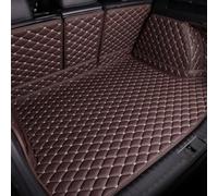 Car Leather Boot Liner Mats for Genesis GV60 2022 2023 2024, Waterproof Anti-Scratch Trunk Pad Cargo Tray Protector Liners Floor Guard Cover Accessories,C Brown