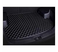 Car Leather Boot Liner Mats For Jaguar E Pace 2017-2023, Car Rear Trunk Carpet Anti-Scratch Auto Interior Protector Pad Accessories,D/Black-Beige