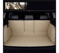 Car Leather Boot Liner Mats for Land Rover Freelander II Freelander 2 (facelift 2010, L359) 2010-2015,Cargo Tray Protector Liners Wear-Resistant Protector Pad Carpets Interior Accessories,A-Beige