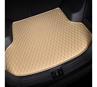Car Leather Boot Liner Mats For Mercedes Benz EQS (V297) 2021-, Tailored Rear Trunk Liners Cargo Tray Anti-Scratch Carpets Luggage Mat Protector Pad Interior Accessories,B/Beige