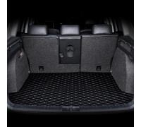 Car Leather Boot Liner Mats for Mini Hatch (F55) 5-door 2021 2022 2023 2024, Waterproof Anti-Scratch Trunk Pad Cargo Tray Protector Liners Floor Guard Cover Accessories,A Black