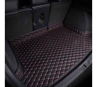 Car Leather Boot Liner Mats for T-oyota RAV4 RAV 4 XA50 XA 50 2020-2023, Car Trunk Mat Carpet Protector Anti-Scratch Anti-Slip Waterproof Luggage Mat Accessories,D/Black-red