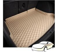 Car Leather Boot Liner Mats for Toyota RAV4 Hybrid 2018 2019 2020 2021 2022 2023 2024-, Waterproof Anti-Scratch Trunk Pad Cargo Tray Protector Liners Floor Guard Cover Accessories,B Beige