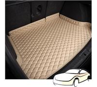 Car Leather Boot Liner Mats for Toyota RAV4 Hybrid 2018 2019 2020 2021 2022 2023 2024-, Waterproof Anti-Scratch Trunk Pad Cargo Tray Protector Liners Floor Guard Cover Accessories,B Beige