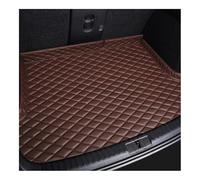 Car Leather Boot Mats Compatible With VW Passat B8 2011 2012 2013 2014 2015 2016 2017 2018 PU Leather Custom Car Trunk Mats Interior Carpet(Coffee)