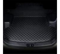 Car Leather Boot Mats for Kia Niro Hybrid 2022 2023 2024-, Rear Trunk Cargo Tray Liners Luggage Mat Anti-Scratch Carpets Protector Pad Interior Accessories,Black
