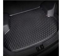 Car Leather Boot Mats for Mazda CX-5 2017-2024,Waterproof Anti Scratch Anti Slip Protector Pad Cargo Tray Liners Trunk Carpets Interior Accessories,B-All-Black
