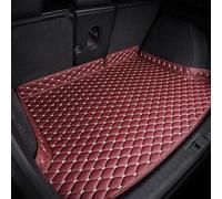 Car Leather Boot Mats for Ranger 2016 2017 2018 2019 2020 2021 2022, Waterproof Anti-Slip Anti Scratch Rear Trunk Cargo Pad Trunk Protector Pad Accessories, F/Red