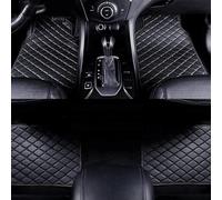 Car Leather Floor Mats for Audi A8 Saloon D4(4 door 5Seats) SWB 2010-2017, Non Slip Waterproof Leather Car Mat Interior Accessories,Black