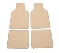 Car Leather Floor Mats For Bmw Serie X5 F15 F31 E39 520i E60 F07 Gt F10 520d 530d Waterproof Carpet Waterproof Floor Liners(Beige)