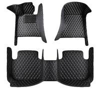 Car Leather Floor Mats for Mercedes Benz AMG GLA GLB 180 200 220 250 GLA GLB 43 45, All Weather Waterproof Non-Slip Auto Carpets, Foot Pad Protector Front Rear Row Carpet Mat Interior Accessories