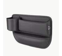 Car Leather Gap Bag For TOYOTA CHR Corolla Yaris Sienna Vios Fortuner Kluger Sequoia Rush Wish,Adjustable Gap Filler Organizer with Cup Holder for Glasses Phones Keys Cards