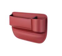 Car Leather Gap Bag For TOYOTA CHR Corolla Yaris Sienna Vios Fortuner Kluger Sequoia Rush Wish,Adjustable Gap Filler Organizer with Cup Holder for Glasses Phones Keys Cards