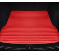 Car Leather Rear Trunk Mat Boot Liner Mats for Nissan Ariya 2022 2023 2024 2025, Car Waterproof Boot Cover Anti-Slip Carpets Accessories,E-Red