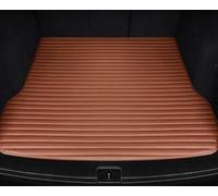 Car Leather Rear Trunk Mat Boot Liner Mats for Peugeot 3008 Phase 2 2017-2022 2023 2024 2025, Car Waterproof Boot Cover Anti-Slip Carpets Accessories,G-Brown