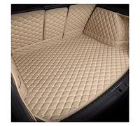 Car Leather Trunk Boot Mats for Hyundai Tucson 2021-2023, Full Coverage Waterproof Anti-Slip Tailored Cargo Tray Liners Protector Accessories,C/Beige