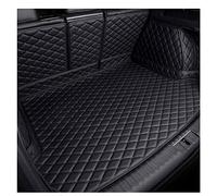 Car Leather Trunk Boot Mats for Hyundai Tucson 2021-2023, Full Coverage Waterproof Anti-Slip Tailored Cargo Tray Liners Protector Accessories,A/All Black
