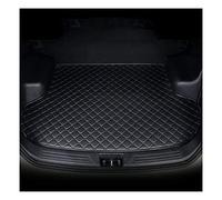 Car Leather Trunk Boot Mats for V-W Touareg 2019-2022, Waterproof Anti-Slip Tailored Cargo Tray Liners Protector Accessories,A/All Black