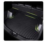 Car Leather Trunk Mat Boot Liner, for Peugeot 5008 7 Places 2017-2025 Non-Slip Anti-Scratch Boot Liner Guard Tray Rear Trunk Floor Mat Protector