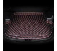 Car Leather Trunk Mat for Freelander 2 2010 2011 2013 2012 2014 2015,Waterproof Antislip Dustproof Rear Trunk Protector Mats Anti-Scratch Liners Boot Liner Mats Interior,Black Red