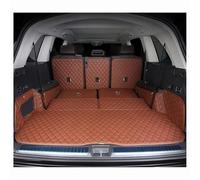 Car Leather Trunk Mat for Seat Alhambra 2010-2024 (7 seats),Waterproof Antislip Boot Liner Rear Trunk Protector Mats Liners Interior Accessories,R