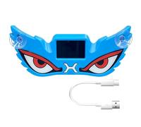 Car LED Ambient Light, Solar Eye LED Light, 14.5x5.5x1.5cm Solar USB Dual-Power Devil Eyes Warning Lights, Wireless Dynamic Waterproof Decoration