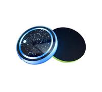 Car LED Coasters, for Mercedes-Benz ACE S Class GLK GLA GLC GLE GLS GT SL SLC SLS SLK 7 Colors Luminescent Waterproof and non slip Auto Decoration Atmosphere Light Drink mat