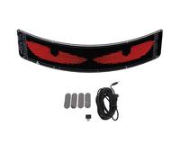 Car LED Eye Lights Thin Flexible Dynamic LED Display Screen Panel with Bluetooth App Control for SUVs Truck Windshield 23.6 X 4.7in Silicone Material Weatherproof