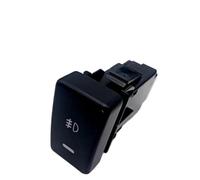 Car LED Front Fog Light Turn On Trunk Music Radar Car Monitor Switch Button Fit For Honda Civic 12-14 CRV 07-16 Accord 08-13(Front fog light)