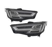 Car Led Front Lights Compatible For Audi A4 2017 2018 2019 A4L S4 B9 Headlamp Upgrade High Configure Led Headlights Assembly
