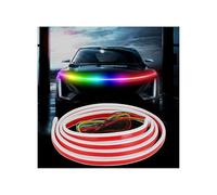 Car LED Hood Light Strip, 1.8m 12V RGB APP Control Flexible Waterproof Daytime Running Lights with Turn Signal, Universal Bonnet Gap Glow Decoration Accessories for Cars, SUVs, Trucks