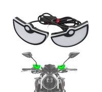 Car LED Lights | Bright 2-Piece Dynamic Lighting | Truck Cool Eyes LED Headlights | Universal Fit Truck, RV, SUV, Sedan | Window And Windshield Night Driving Accessory | Travel And Road Trip Car Light