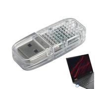 Car LED Lights Interior USB - Auto Ambient Light,USB Lights Atmospheric Light Group Design To Add Romance, Colorful With Automatic Conversion Works With Car, Computer