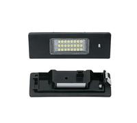 Car LED Number Plate Lights For BMW For E81 E87 E63 E64 F20 F21 F06 F12 F13 E89 E85 Z4 I3 X2 X4 2Pcs CAN Bus LED Number License Plate Light Lamps 63262755711