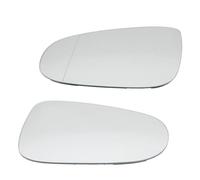 Car Left Right Rearview Side Wing Mirror Glass Heated Durable Exterior Part Wide Angle Rear View For Golf GTI 6 MK6 2009-2012(Pair)
