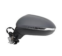 Car Left Right Side Power Heated Fold Turn Signal 6 8 9 13 Wires Mirror Assembly For VW For Passat B8 2017 2018 2019 2020 Complete Wing Mirrors(9 Wire Left)