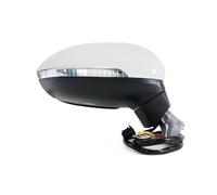 Car Left Right Side Power Heated Fold Turn Signal 6 8 9 13 Wires Mirror Assembly For VW For Passat B8 2017 2018 2019 2020 Complete Wing Mirrors(6 Wire Right a)