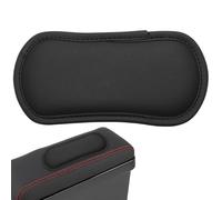 Car Leg Support Cushion Breathable Microfiber Leather Knee Pad Auto Interior Accessories Car Driver Side Console Knee Support With Anti-Slip Adhesive For Long-Drive Comfort Drivers Passengers