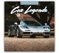 Car Legends 2027 Square Wall Calendar: Original Red Robin Publishing Ltd-Kalender [Mehrsprachig] [Kalender]