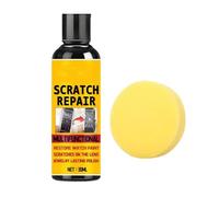 Car Lens Polisher - Abrasion Buffer, 1 Ounce Solid Repair Paste Quick Recovery Headlight Clarity Cream Outdoor Grey Synthetic Stain Remover | Mirror