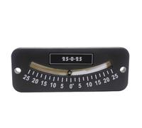 Car Level Inclinometer | Mini Protractor Gauges - Shatterproof Tilt Indicator, Ski and Snowboard Piste , Trail Inclinometer, Wide Application