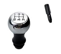 Car Lever Shifter Hand Stick Replacement for Sega C4L for Triumph C5 for Senna C2 for Elysee C3-XR for Picasso C4 Gear Knob (Color : Matte Sleeve)(Chrome Sleeve)