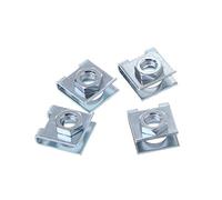 Car License Plate Fastener Retaining Clip Buckle Metal Screw Nut U-Type Clips Retainer 6mm U-Type Gasket 4pcs Sheet Fixing Quilt Holder Sheets For Queen Size Bed Sheet Set Straps Sheets Twin