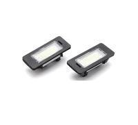 Car License Plate Light For BMW 1 3 5 X Series E82 E88 E90 E91 E92 E93 E39 E60 E61 For X5 E70 For X6 E71 2PCS License Plate Light LED License Number Plate Lamp