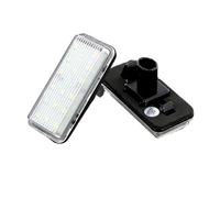 Car License Plate Lights For Toyota For Land For Cruiser 100 200 For Prado 120 For Reiz 4D For Mark X 1998-2014 2Pcs Car Number License Plate Light Number License Plate Lamp